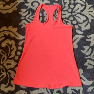 lululemon cool raserback tank top size 6